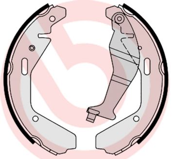 Zestaw szczęk hamulcowych BREMBO S 79 502