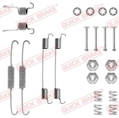 Zestaw akcesoriów, szczęki hamulcowe QUICK BRAKE 105-0674