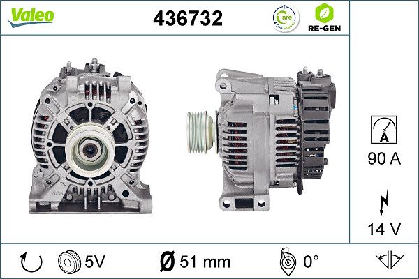 Alternator VALEO 436732