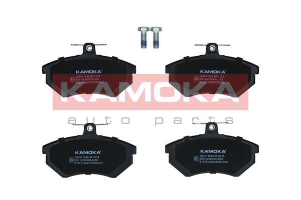 Zestaw klocków hamulcowych, hamulce tarczowe KAMOKA JQ1011548