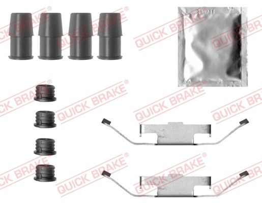 Zestaw akcesoriów, klocki hamulcowe QUICK BRAKE 109-0032