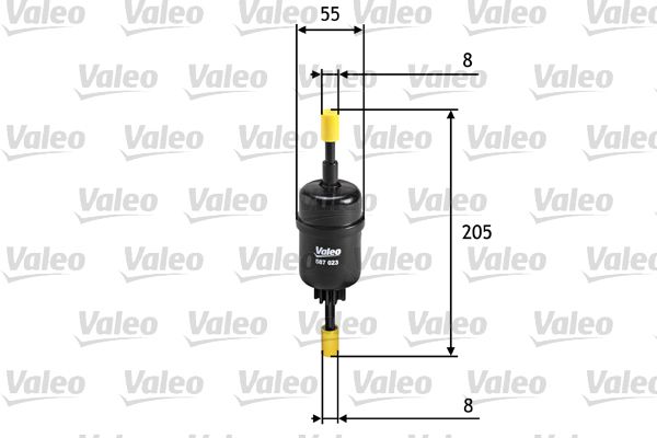 Filtr paliwa VALEO 587023