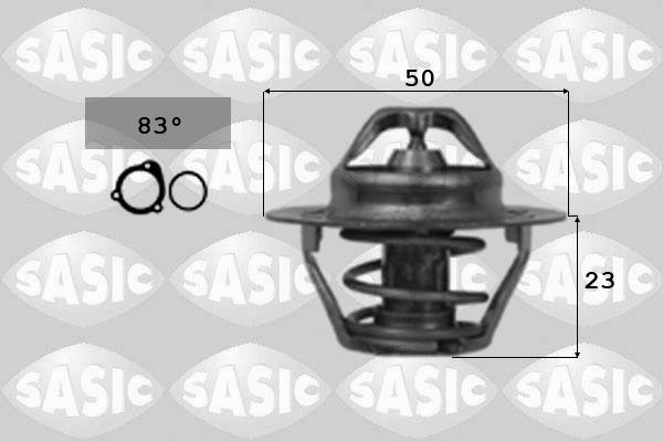 Termostat, płyn chłodzący SASIC 3304002