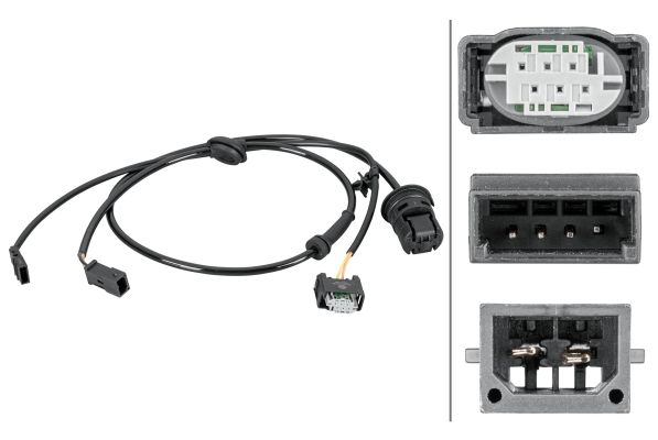 Czujnik, prędkość obrotowa koła HELLA 6PU012806-801