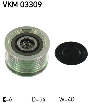 Alternator - sprzęgło jednokierunkowe SKF vkm 03309