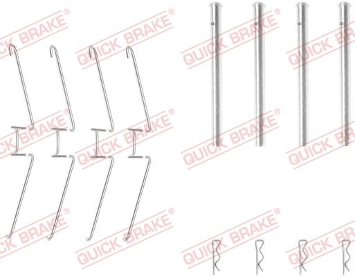 Zestaw akcesoriów, klocki hamulcowe QUICK BRAKE 109-1155