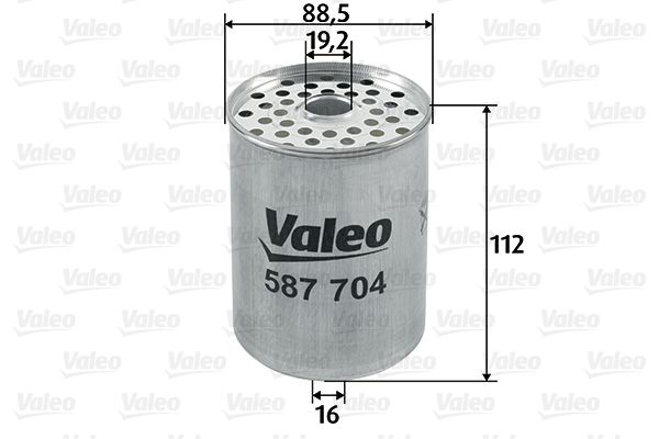 Filtr paliwa VALEO 587704