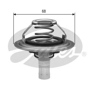Termostat, płyn chłodzący GATES TH23085G1