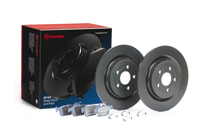 Zestaw do hamulców, hamulce tarczowe BREMBO KT 08 027