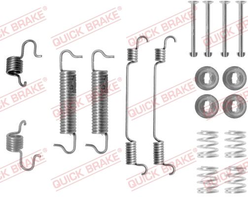 Zestaw akcesoriów, szczęki hamulcowe QUICK BRAKE 105-0780