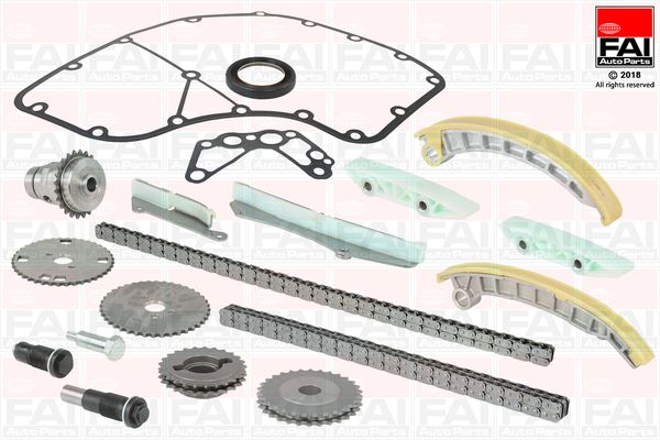 Zestaw łańcucha rozrządu FAI AutoParts tck194c