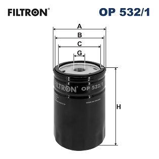 Filtr oleju FILTRON op 532/1