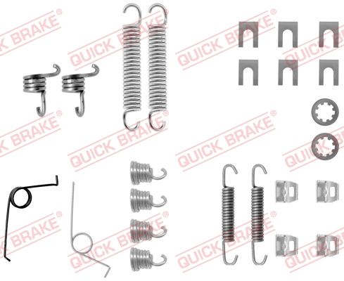 Zestaw akcesoriów, szczęki hamulcowe QUICK BRAKE 105-0545