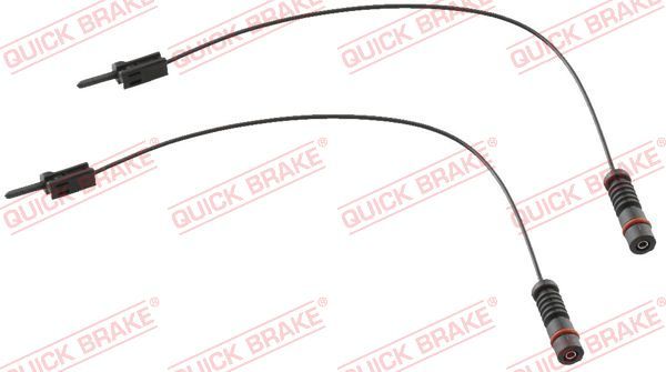 Styk ostrzegawczy, zużycie okładzin hamulcowych QUICK BRAKE WS 0116 A
