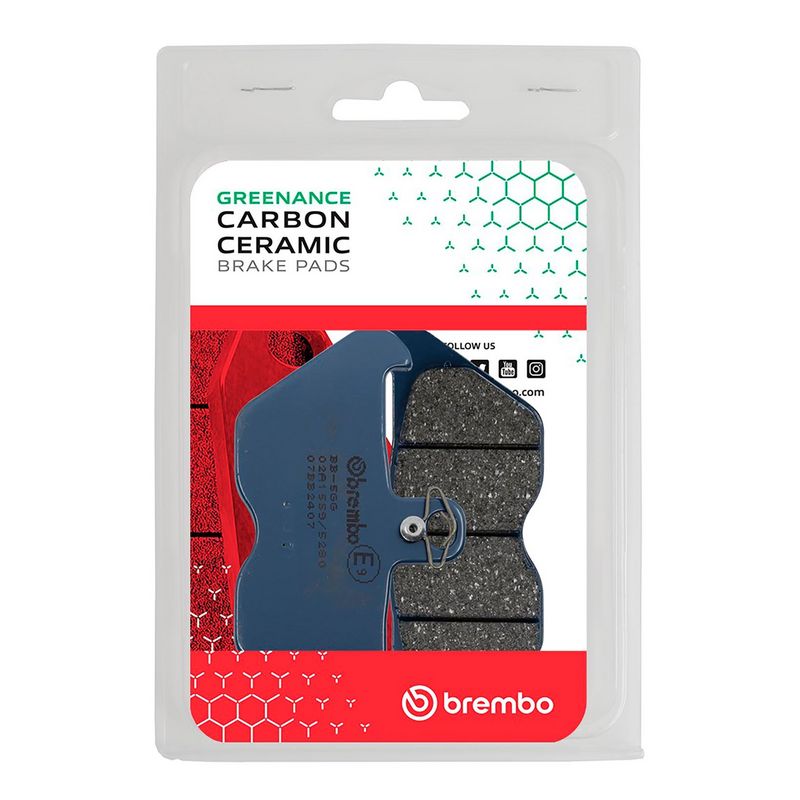 Zestaw klocków hamulcowych, hamulce tarczowe BREMBO 07BB2407