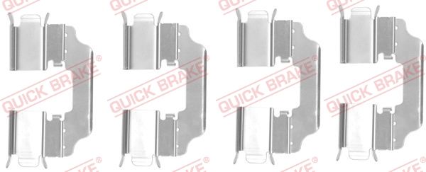 Zestaw akcesoriów, klocki hamulcowe QUICK BRAKE 109-1770