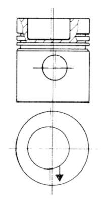 Tłok KOLBENSCHMIDT 90532600