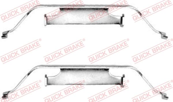 Zestaw akcesoriów, klocki hamulcowe QUICK BRAKE 109-1096