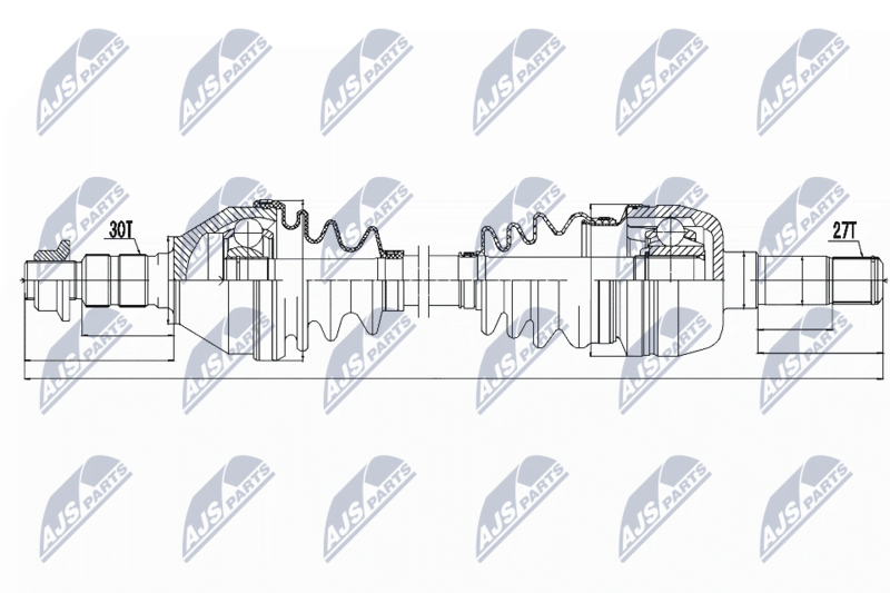 Wał napędowy NTY NPW-PL-043