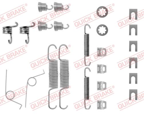 Zestaw akcesoriów, szczęki hamulcowe QUICK BRAKE 105-0611