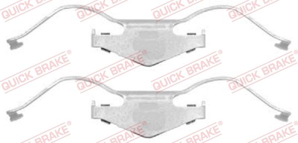 Zestaw akcesoriów, klocki hamulcowe QUICK BRAKE 109-1297