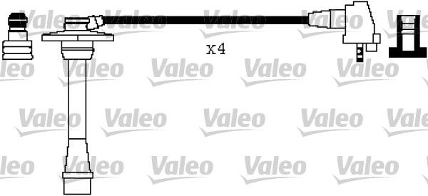 Zestaw przewodów zapłonowych VALEO 346558