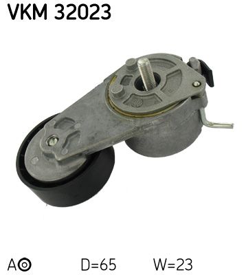 Rolka napinacza, pasek klinowy wielorowkowy SKF VKM 32023
