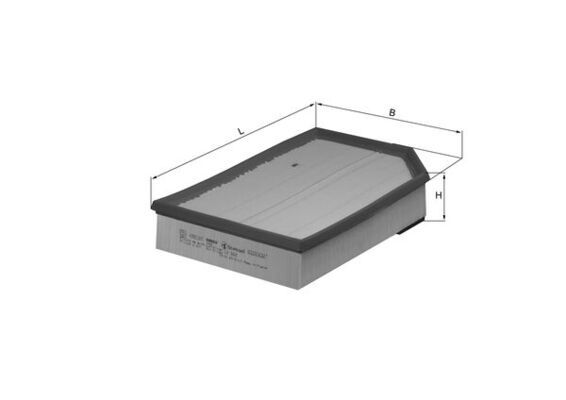 Filtr powietrza KNECHT LX 868