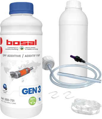Dodatek, regeneracja filtra cząstek sadzy / cząstek stałych BOSAL 258-731