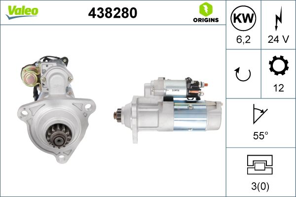 Rozrusznik VALEO 438280