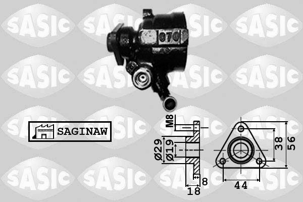 Pompa hydrauliczna, układ kierowniczy SASIC 7076005