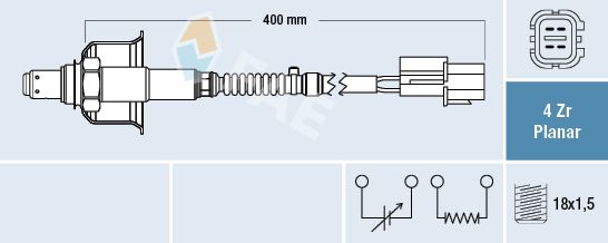 Sonda lambda FAE 77706