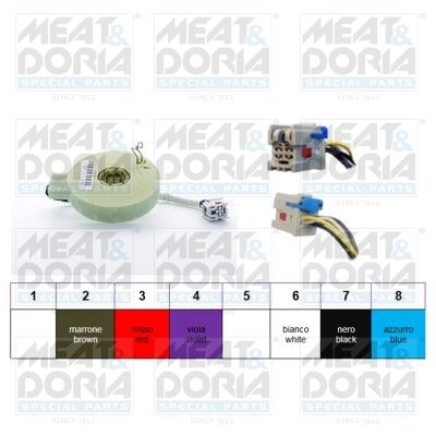 Czujnik kąta skrętu koła kierownicy MEAT & DORIA 93066