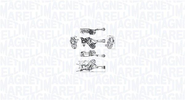 Chłodnica oleju, olej silnikowy MAGNETI MARELLI 350300001200