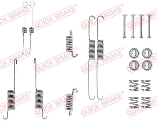 Zestaw akcesoriów, szczęki hamulcowe QUICK BRAKE 105-0615