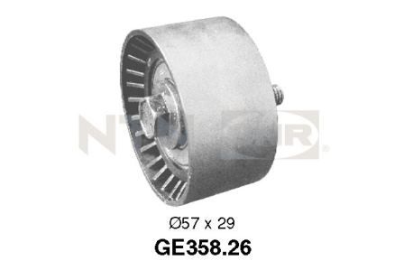 rolka kierunkowa / prowadząca, pasek rozrządu SNR GE358.26