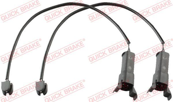 Styk ostrzegawczy, zużycie okładzin hamulcowych QUICK BRAKE WS 0109 A