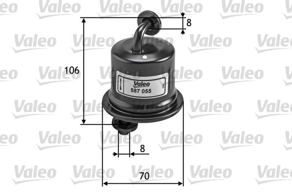Filtr paliwa VALEO 587055