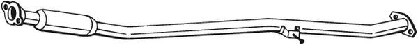 Tłumik środkowy BOSAL 279-473
