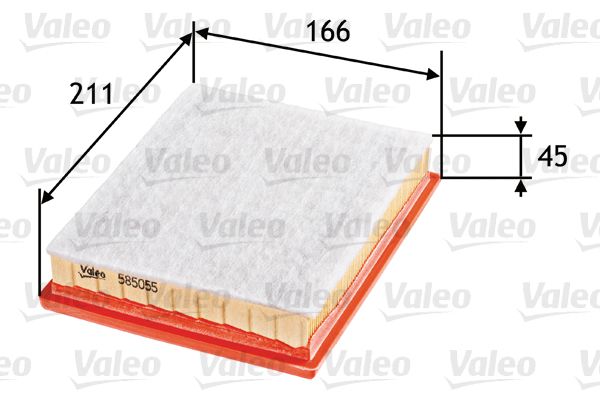 Filtr powietrza VALEO 585055