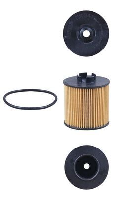 Filtr oleju MAHLE OX341D