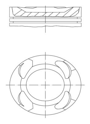 Tłok MAHLE 081PI00124000
