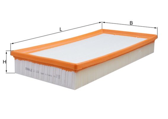 Filtr powietrza KNECHT LX 684
