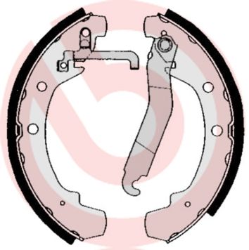 Zestaw szczęk hamulcowych BREMBO S 85 510