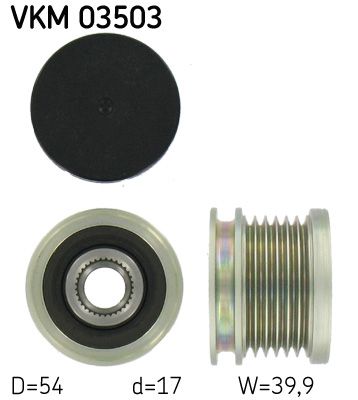 Alternator - sprzęgło jednokierunkowe SKF VKM03503