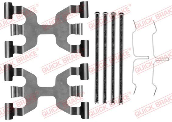 Zestaw akcesoriów, klocki hamulcowe QUICK BRAKE 109-0189