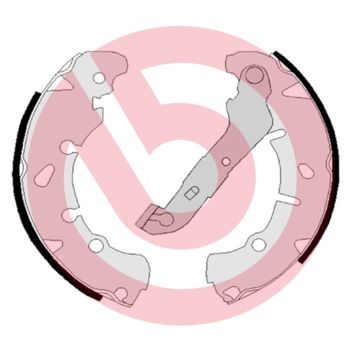Zestaw szczęk hamulcowych BREMBO S 24 533