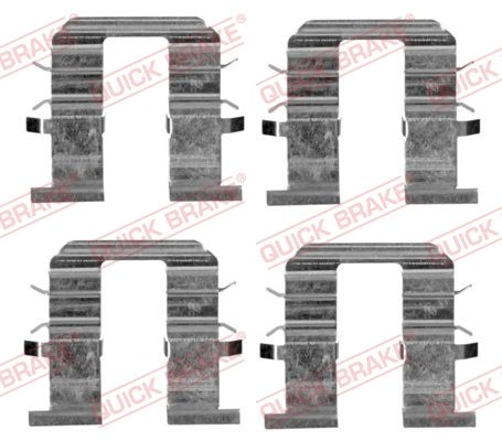 Zestaw akcesoriów, klocki hamulcowe QUICK BRAKE 109-1746