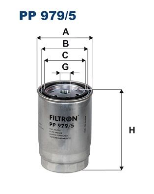 Filtr paliwa FILTRON pp 979/5