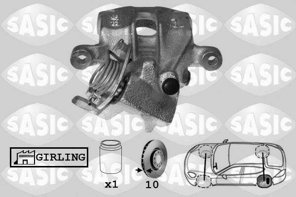 Zacisk hamulca SASIC SCA0008